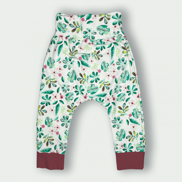Baby Foliage Harem Pants