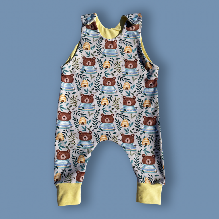 Bear & The Honey Bees Romper